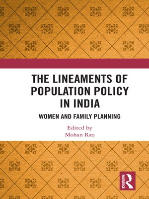 cover image of The Lineaments of Population Policy in India